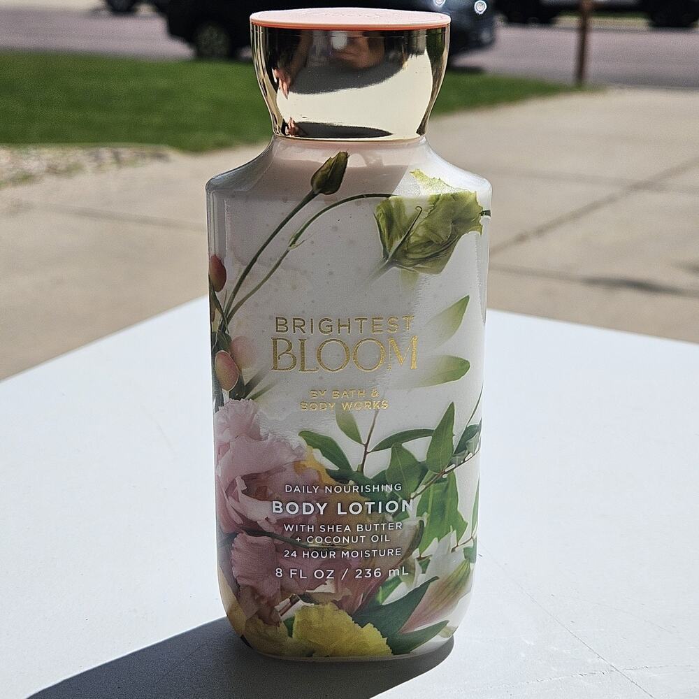 NEW Bath & Body Works BRIGHTEST BLOOM Nourishing Body Lotion 8 oz.